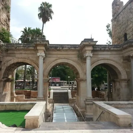 شقة Antalya'nin Kalbinde Muhtesem Genis *
